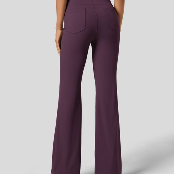 Purple Flare Work Pants by Halara - Picture 2 of 4